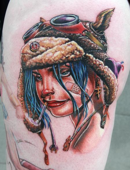 Tattoos - Tank Girl